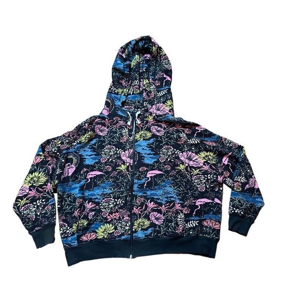 Free People No Talking Hoodie Flamingo sz XS - Picture 3 of 8